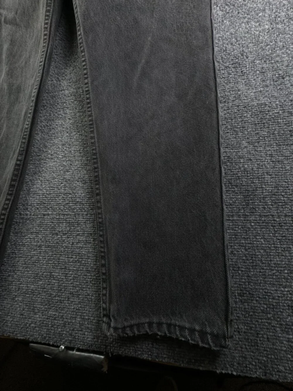 VTG Levi’s USA Made Charcoal Wash Denim Jeans Black Tab 40550-4159 ACTL 30x31